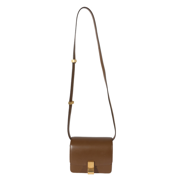 Celine Brown Smooth Leather Small Box Bag - Picture 2 of 8
